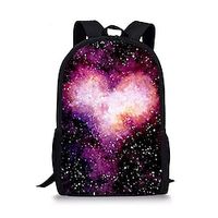 Rugzak met galaxy print - duurzame en stijlvolle Space Nebula schooltas met verstelbare bandjes Oxford-stof rits met grote capaciteit ideaal voor terug naar school cadeau - ruime boekentas met sterrennachtontwerp Lightinthebox