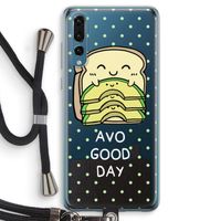 Avo Good Day: Huawei P20 Pro Transparant Hoesje met koord