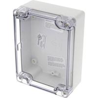 Hammond Electronics 1554NL2GYCL Behuizing 119 x 119 x 45 Polycarbonaat Lichtgrijs 1 stuk(s)