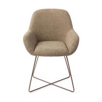 Jesper Home Kushi eetkamerstoel Moss Meadow cross rose