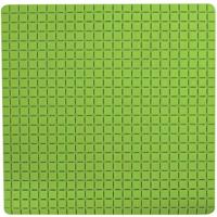 MSV Douche|bad anti-slip mat badkamer - rubber - limegroen - 54 x 54 c