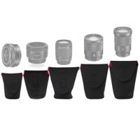 5 in 1 SLR camera lens pakket verdikking schokbestendige neopreen lens opbergzakje kleverige aftrek