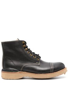 visvim bottines Virgil Cap en cuir - Noir