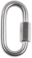 Connex Noodschakel Met Moer 6Mm 200Kg A2 - DY270844 Connex Noodschakel Met Moer 6Mm 200Kg A2 - DY270844
