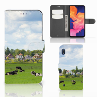Samsung Galaxy A10 | Telefoonhoesje | Met pasjeshouder | Koeien