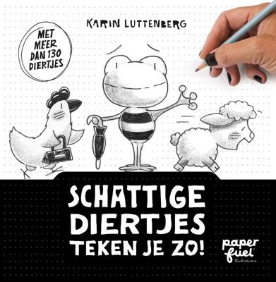 Schattige diertjes teken je zo! (Paperback)