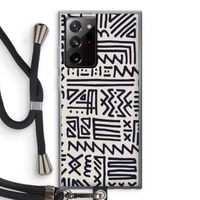 Marrakech print: Samsung Galaxy Note 20 Ultra / Note 20 Ultra 5G Transparant Hoesje met koord