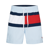 Tommy Hilfiger heren zwembroek logo - lichtblauw - thumbnail
