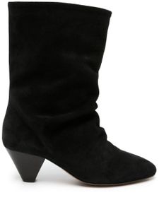 ISABEL MARANT bottines Reachi 50 mm en daim - Noir