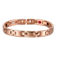 Energie armband Magnetisch Edelstaal Mendes Rose