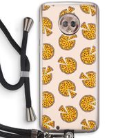 You Had Me At Pizza: Motorola Moto G6 Transparant Hoesje met koord