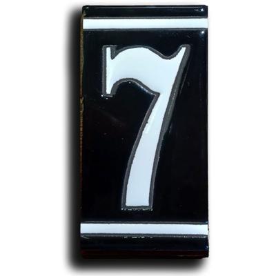 Huisnummer Zwart Wit - 7