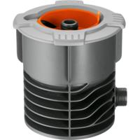 GARDENA aansluitgarnituur verbinding (grijs/oranje, 2722-20 | voor pipeline of sprinklersystem)