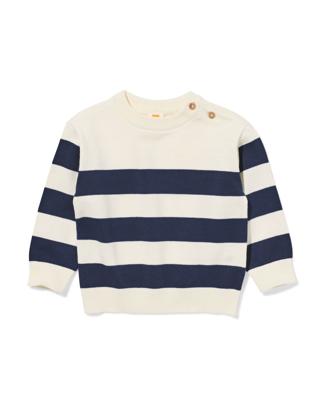 HEMA Babytrui strepen donkerblauw (donkerblauw)