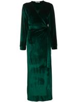 Gilda & Pearl robe de chambre longue - Vert - thumbnail