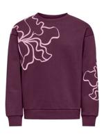 Kids ONLY winter sweater meisjes - paars - KogOdessa - loose fit