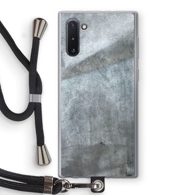 Grey Stone: Samsung Galaxy Note 10 Transparant Hoesje met koord
