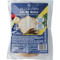 Bezgluten wit brood gesneden