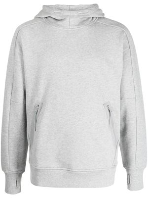 C.P. Company hoodie à détail de lunettes signature - Gris