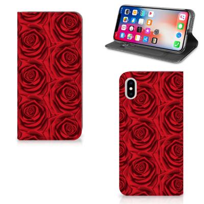 Apple iPhone Xs Max Smart Cover Red Roses Apple iPhone Xs Max Smart Cover Red Roses