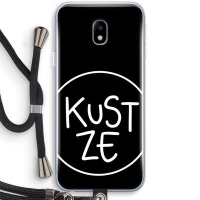 KUST ZE: Samsung Galaxy J3 (2017) Transparant Hoesje met koord