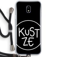 KUST ZE: Samsung Galaxy J3 (2017) Transparant Hoesje met koord