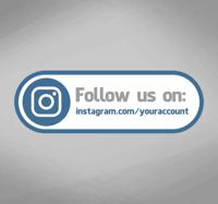 Sticker Follow us on Instagram