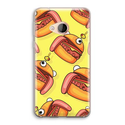 Hamburger: HTC U Play Transparant Hoesje
