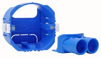 ABB hollewand inbouwdoos HW51-F blauw inbouw diepte50mm - thumbnail