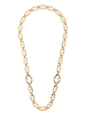Capsule Eleven collier en chaîne serti de perles - Or
