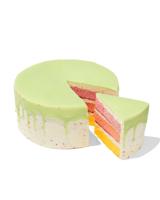 HEMA Dripcake groen drie kleuren 16 p.