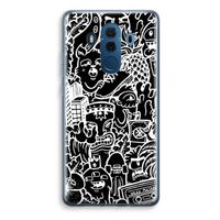 Vexx Black Mixtape: Huawei Mate 10 Pro Transparant Hoesje