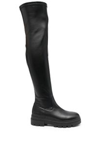 Tommy Hilfiger bottes en cuir - Noir