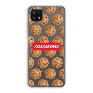 Koekerond: Samsung Galaxy A22 5G Transparant Hoesje