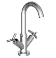 Schutte ELIOT tweegreepskraan wastafel | chroom 79210