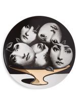 Fornasetti assiette décorative Variazioni No. 104 - Noir - thumbnail