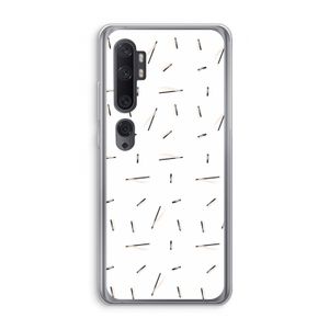 Hipster stripes: Xiaomi Mi Note 10 Transparant Hoesje