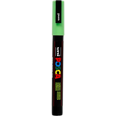 Uni-Posca Posca marker, afm pc-3m, lijndikte 0,9-1,3 mm, fijn, apple green, 1 stuk
