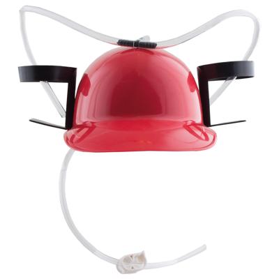 Helm met bekerhouder