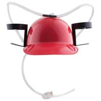 Helm met bekerhouder