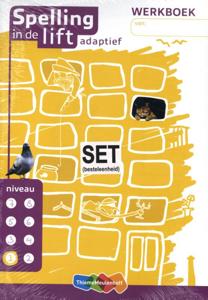 Spelling in de lift adaptief - werkboekjes niveau 1 (set van 5) (Paperback)