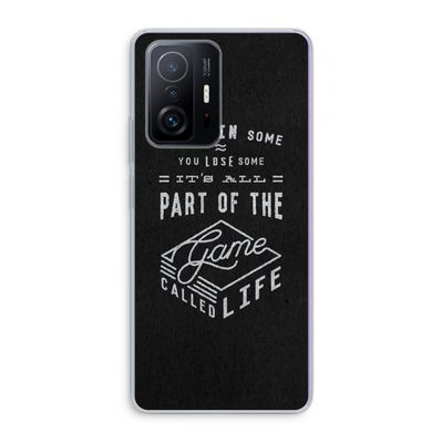 Life: Xiaomi 11T Transparant Hoesje