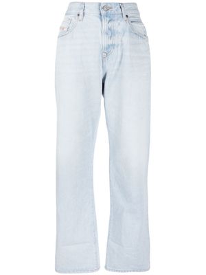 Diesel jean droit 1999 à coupe courte - Bleu