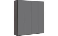 Goossens Kledingkast Easy Storage Ddk, Kledingkast 203 cm breed, 220 cm hoog, 4x glas draaideur Goossens Kledingkast Easy Storage Ddk, Kledingkast 203 cm breed, 220 cm hoog, 4x glas draaideur