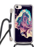 Cosmic Silence: iPhone 8 Transparant Hoesje met koord