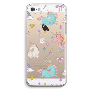 Fantasiewereld: iPhone 5 / 5S / SE Transparant Hoesje