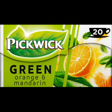 Pickwick Orange Mandarin Groene Thee 20 Stuks bij Jumbo