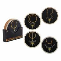 Harry Potter onderzetters Spreuken en Amuletten 4-pack