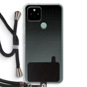 Musketon Halftone: Pixel 5 Transparant Hoesje met koord