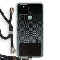 Musketon Halftone: Pixel 5 Transparant Hoesje met koord